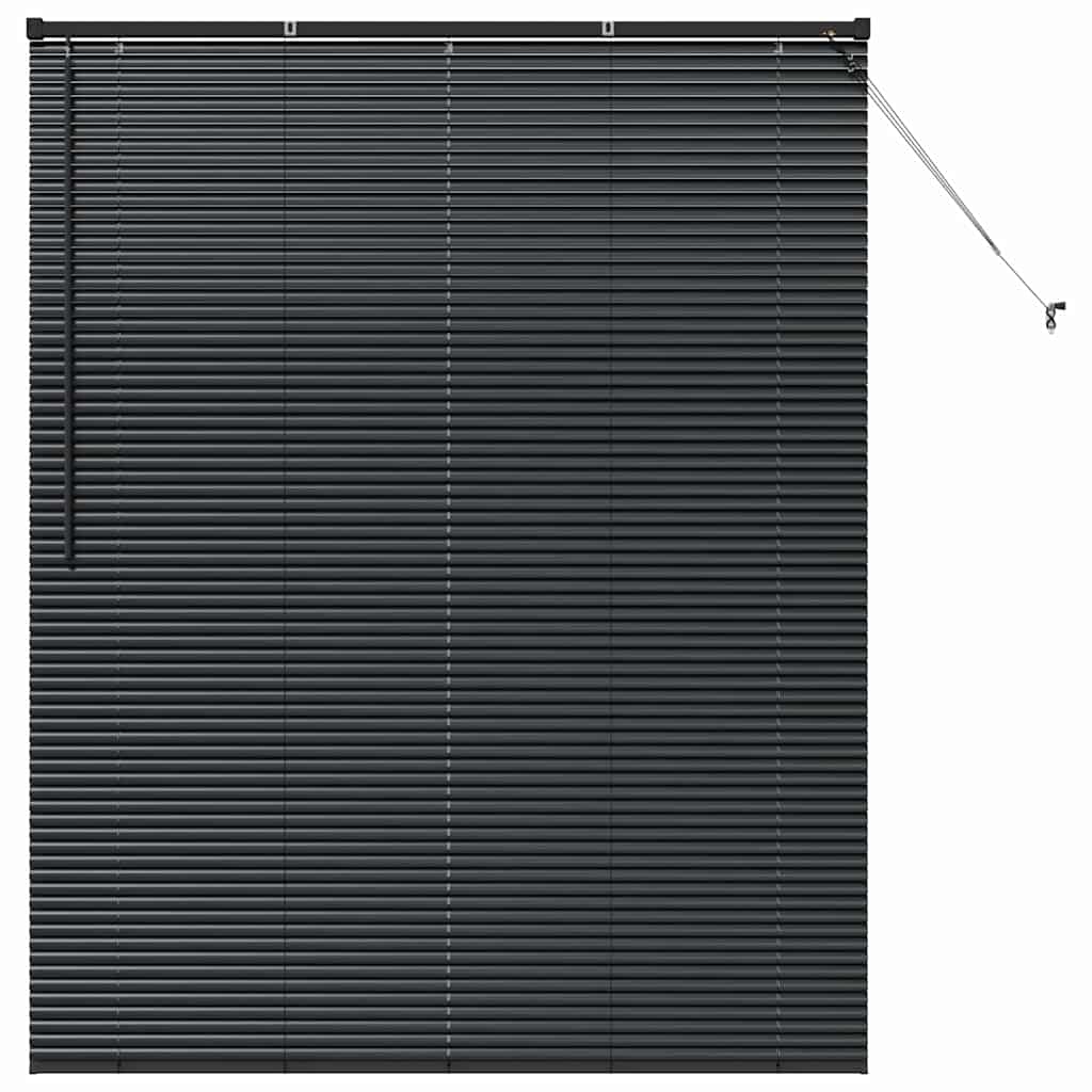 Vidaxx Jalousien Schwarz 175 x 145 cm Aluminium