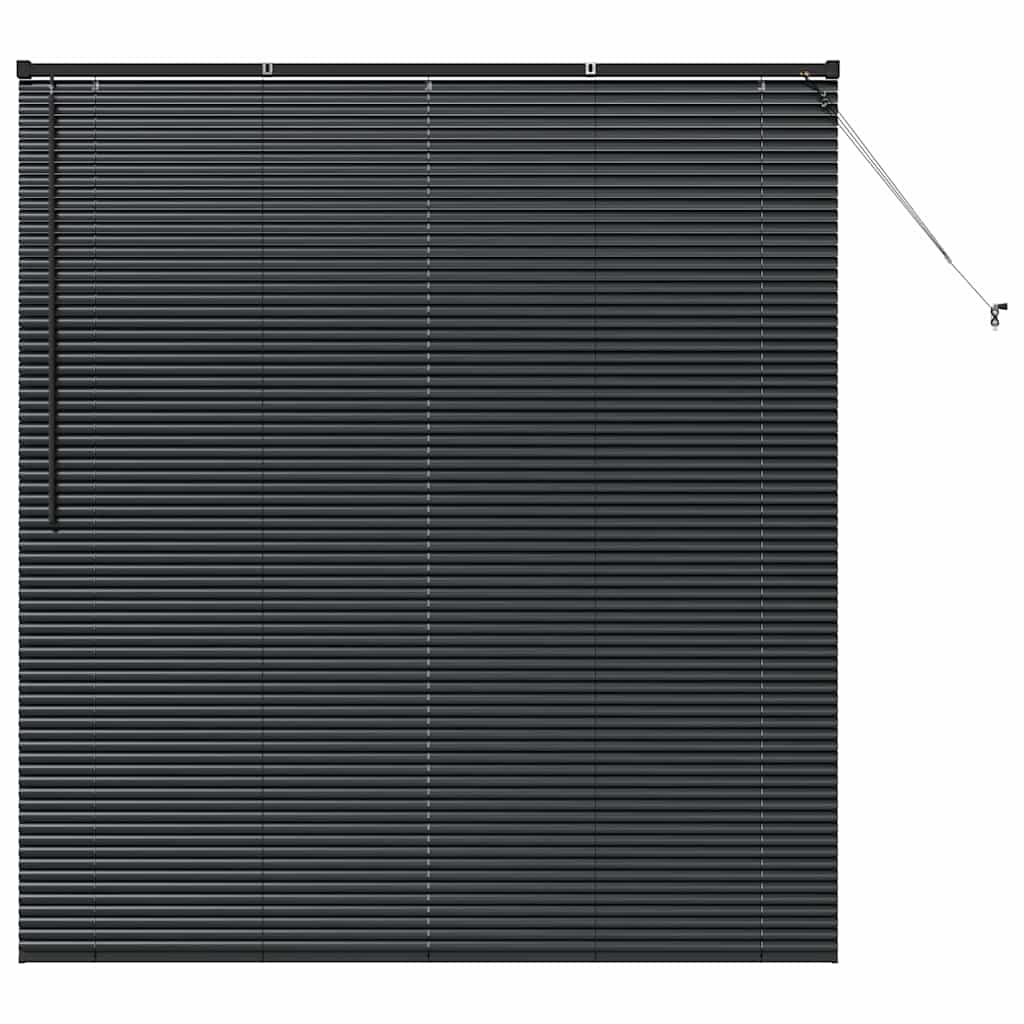 Vidaxx Jalousien Schwarz 175 x 160 cm Aluminium