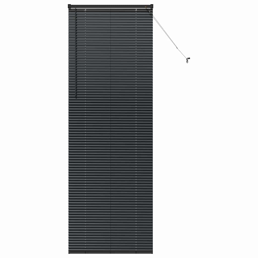 Vidaxx Jalousien Schwarz 220 x 70 cm Aluminium