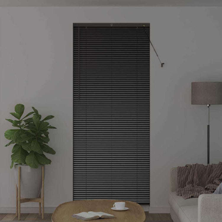 Vidaxx Jalousien Schwarz 220 x 85 cm Aluminium