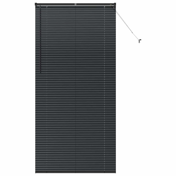 Vidaxx Jalousien Schwarz 220 x 105 cm Aluminium