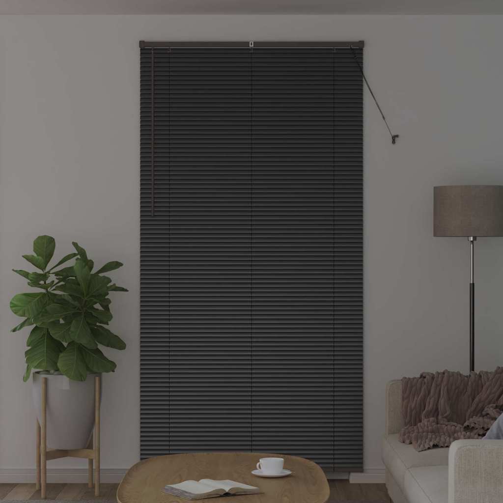 Vidaxx Jalousien Schwarz 220 x 120 cm Aluminium
