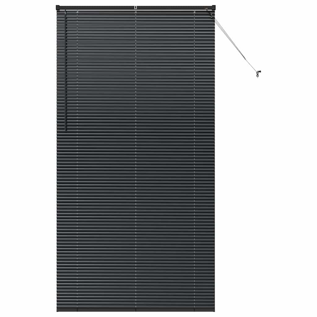 Vidaxx Jalousien Schwarz 220 x 120 cm Aluminium