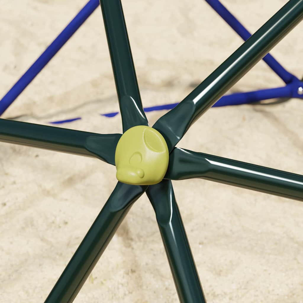VidaXL Kletterkuppel aus blauem Stahl