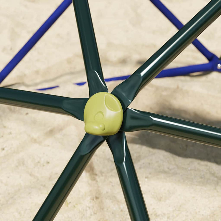 VidaXL Kletterkuppel aus blauem Stahl