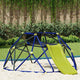 VidaXL Kletterkuppel aus blauem Stahl