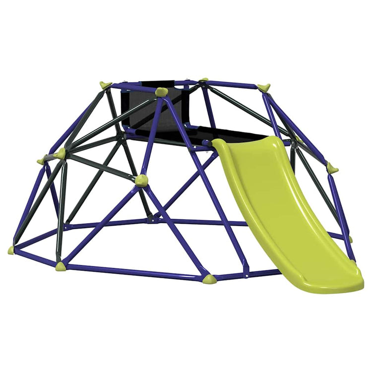 VidaXL Kletterkuppel aus blauem Stahl
