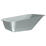 Vidaxx Ersatz für Schubkarrenschublade Silber 88 x 60 x 32 cm Stahl - afbeelding 2
