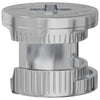 Vidaxl Nockensicherungsmuttern 2 Stück Silber 12 x 10 mm Stahl