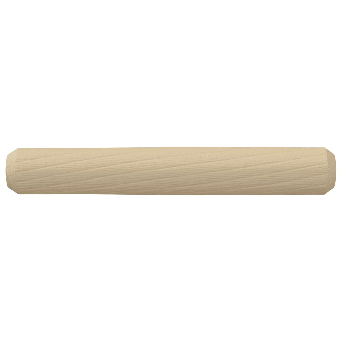 Vidaxxl Holzdübel 2 Stück braun ø8 x 50 mm Massivholz