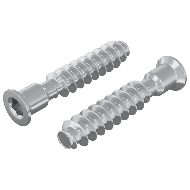 Vidaxx Hauptdeckelschraube 2 Stück Silber M7 x 40 mm Stahl