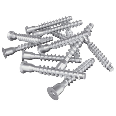 Vidaxx Montageschrauben 2500 Stück Silber Metall