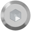 Vidaxl-Schraube 2 Stück Silber M6 x 50 mm Stahl