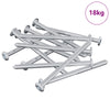 Vidaxl Bolzen 1200 Stück Silber M6 x 85 mm Stahl