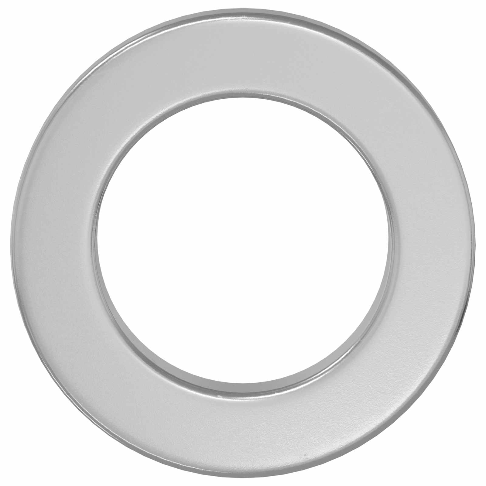 Vidaxl Unterlegscheiben 2 Stück Silber 10 x 10 x 1,2 mm Stahl