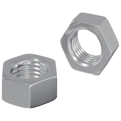Vidaxl Sechskantmutter 2 Stück Silber M6 Eisen