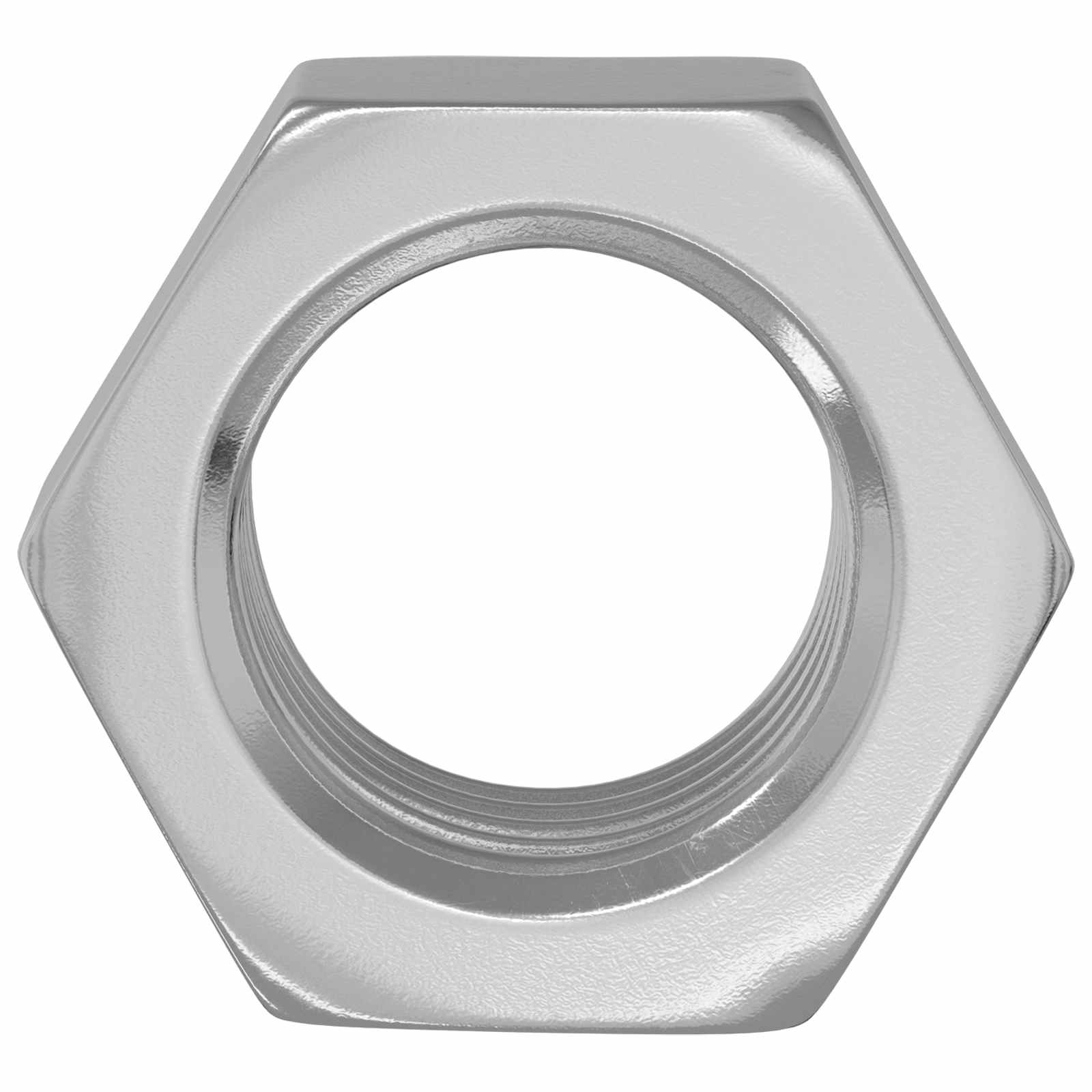 Vidaxl Sechskantmutter 12 Stück Silber M6 Eisen