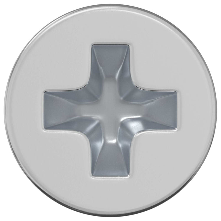 Vidaxl Senkkopfschrauben 2 Stück Silber M4 x 6 mm Stahl