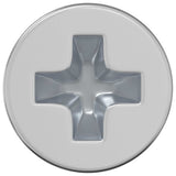 Vidaxl Senkkopfschrauben 12 Stück Silber M4 x 6 mm Eisen - afbeelding 3