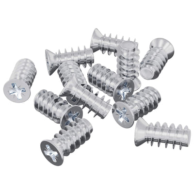 Vidaxxl Bolzen 10909 Stk. Silber M6 x 12 mm Eisen