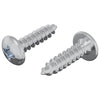 Vidaxl-Schraube 2 Stück Silber M4 x 16 mm Stahl