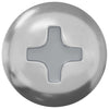 Vidaxl-Schraube 2 Stück Silber M4 x 16 mm Stahl