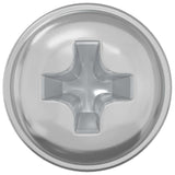Vidaxl Verriegelungsschrauben 2 Stück Silber M4 x 5 mm Eisen - afbeelding 3
