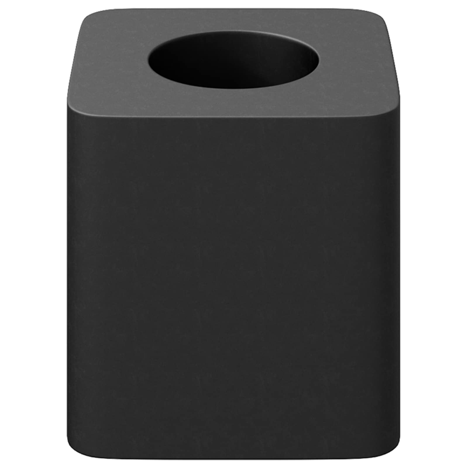 Vidaxxl Schubladenhalter 2 Stück schwarz 15 x 15 x 15 mm PP-Copolymer