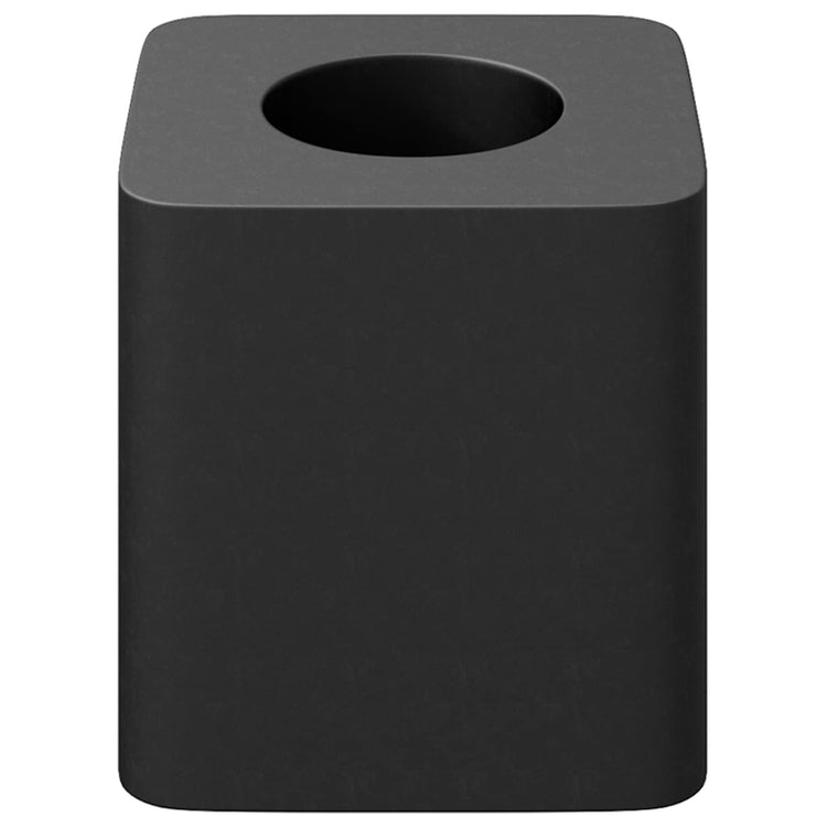 Vidaxxl Schubladenhalter 2 Stück schwarz 15 x 15 x 15 mm PP-Copolymer