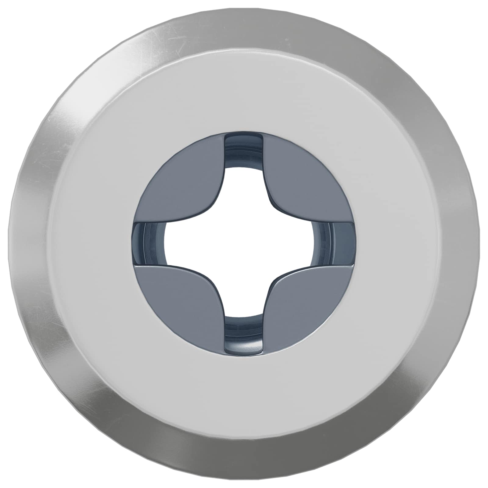 Vidaxx Sicherungsmutter 2 Stück Silber M6 x 15 mm Stahl