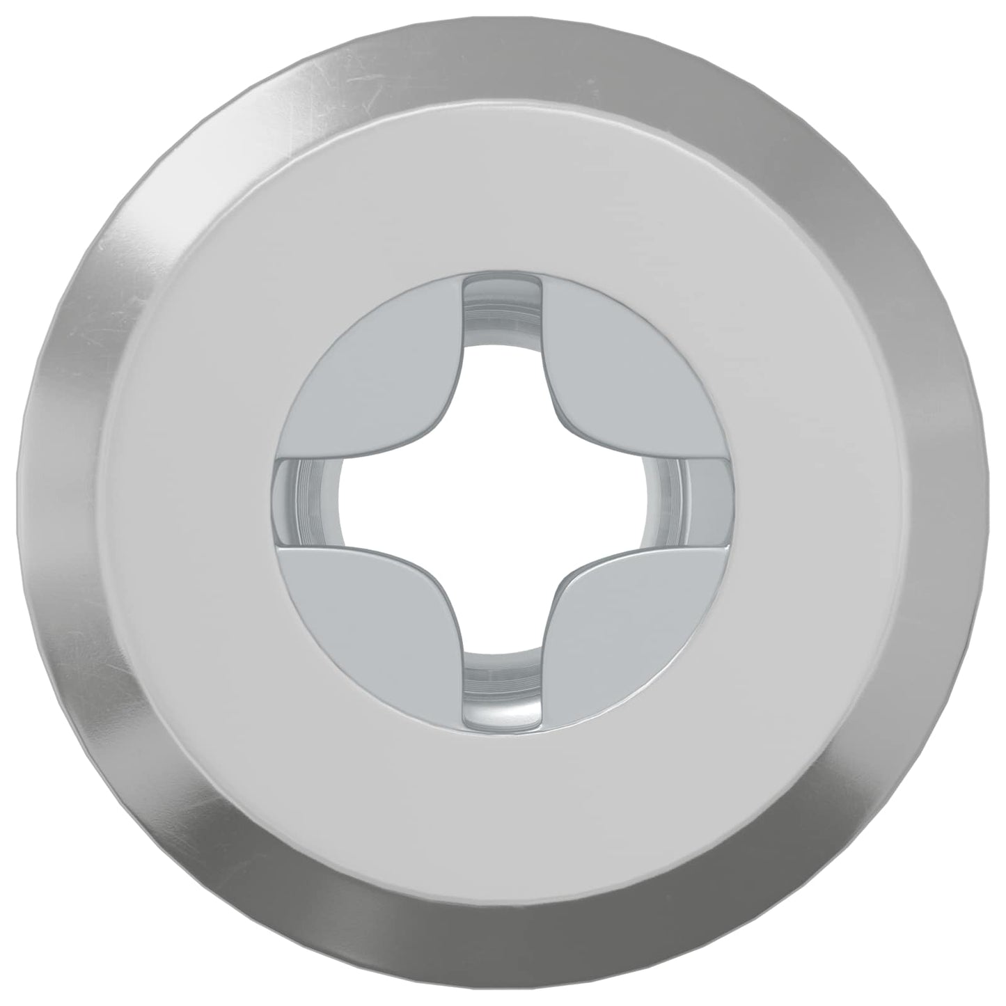 Vidaxl Sicherungsmutter 12 Stück Silber M6 x 15 mm Stahl