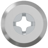 Vidaxl Sicherungsmutter 12 Stück Silber M6 x 15 mm Stahl - afbeelding 3