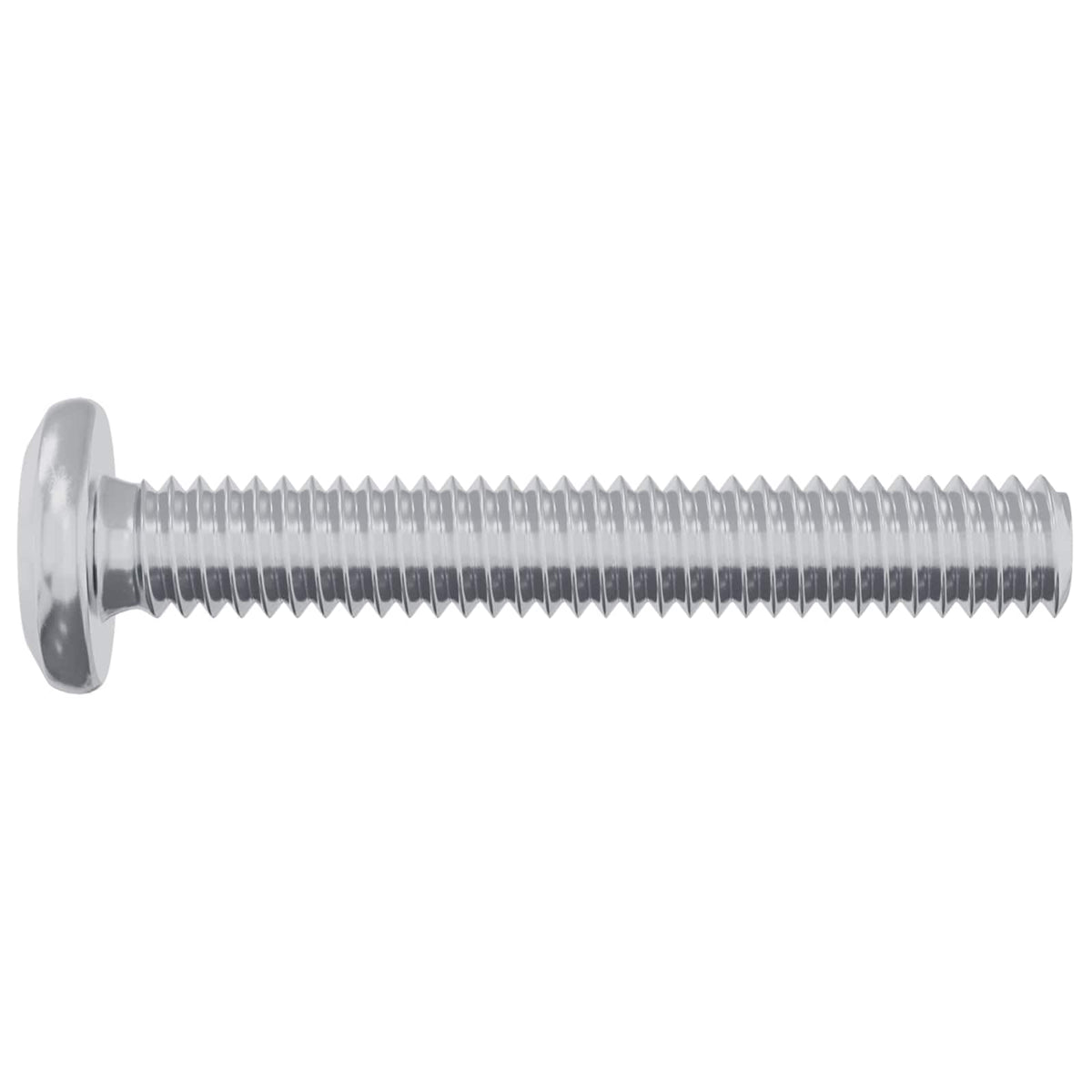 Vidaxl Sicherungsschraube glatt 12 Stück Silber M6 x 35 mm Stahl