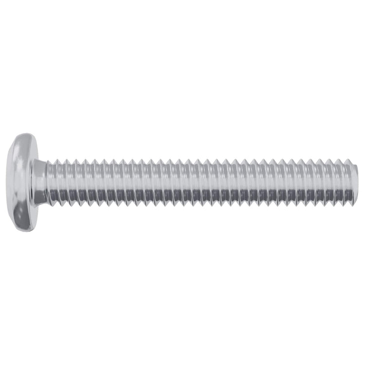 Vidaxl Sicherungsschraube glatt 12 Stück Silber M6 x 35 mm Stahl