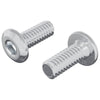 Vidaxl Feststellschraube 2 Stück Silber M6 x 15 mm Stahl