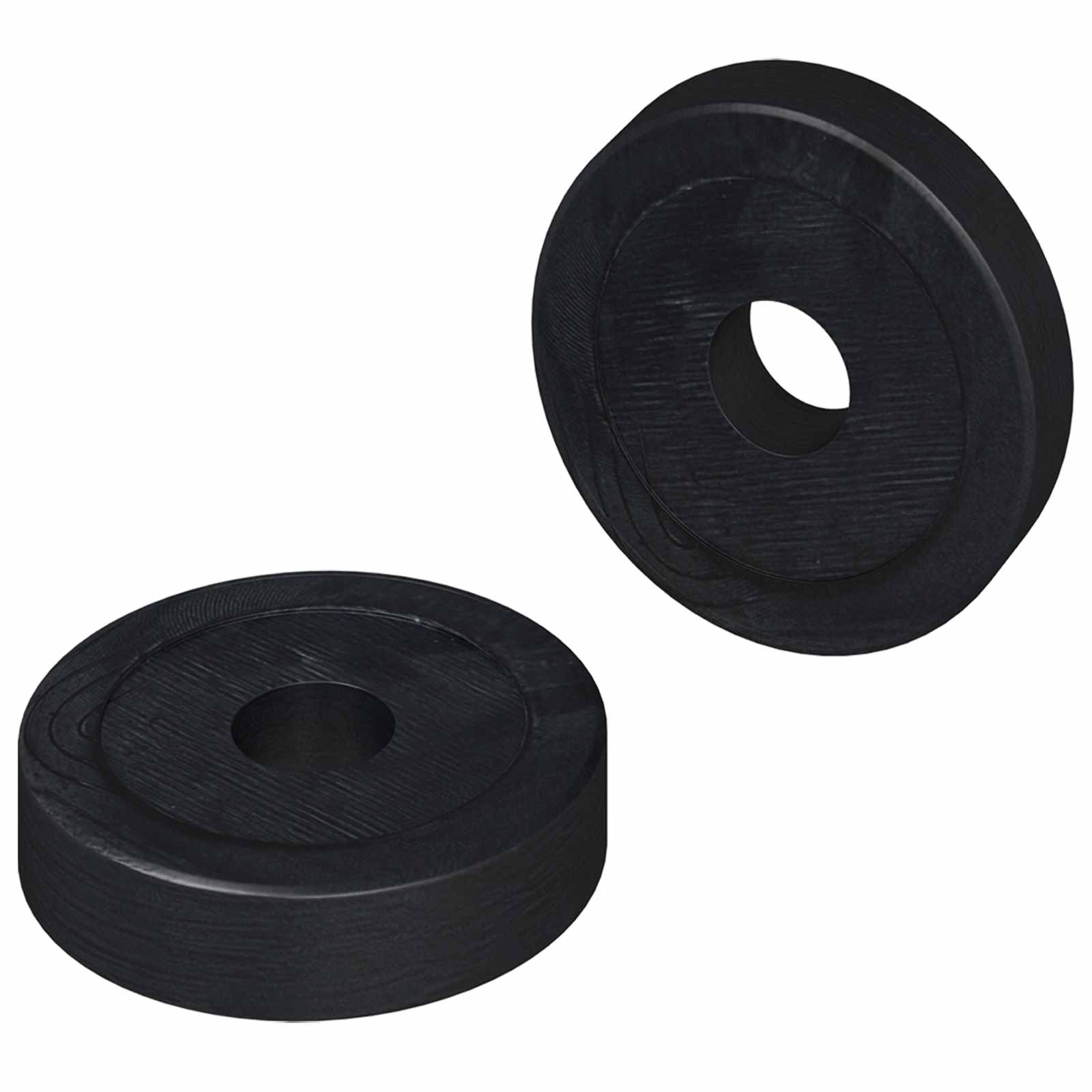 Vidaxxl passend für Flachringe 2 Stück schwarz ∅15 x 3 mm