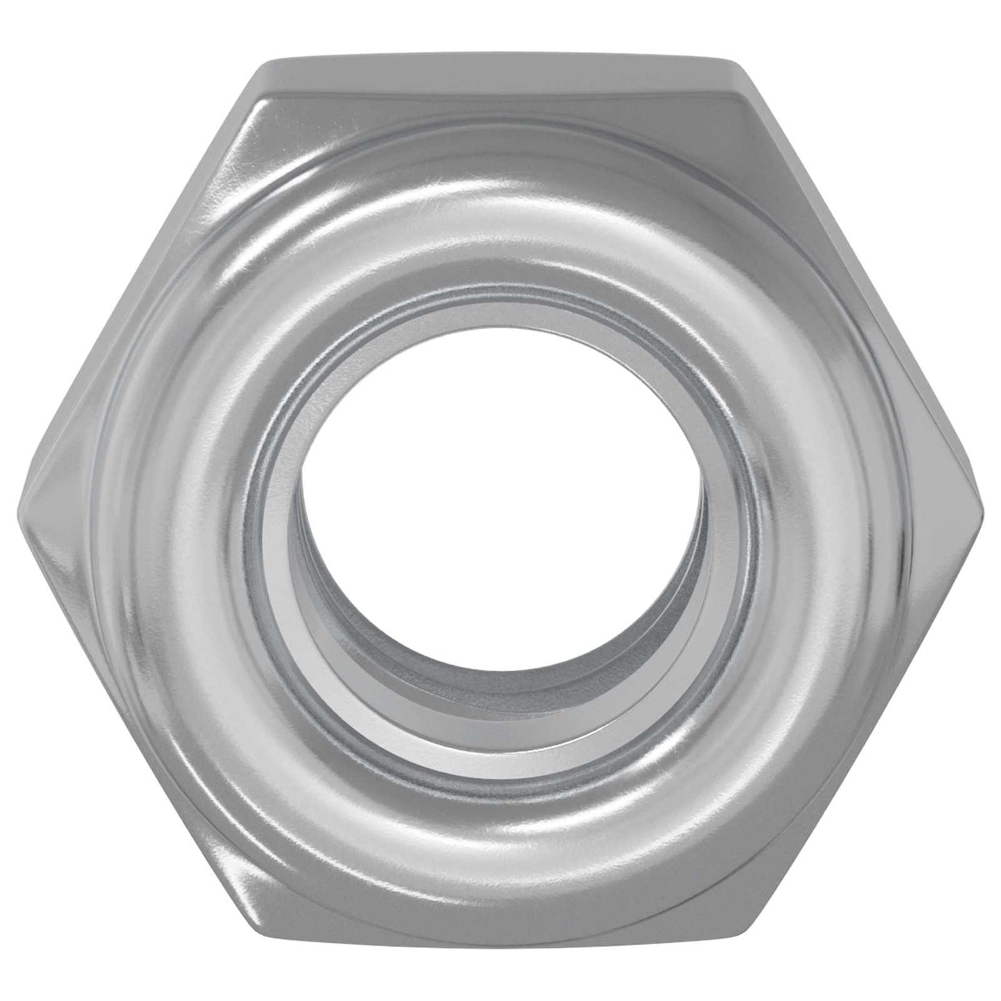 Vidaxxl Mutter 12 Stück Silber M6 x 10 mm Eisen