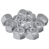 Vidaxxl Mutter 9574 Stk. Silber M6 x 10 mm Eisen - afbeelding 2