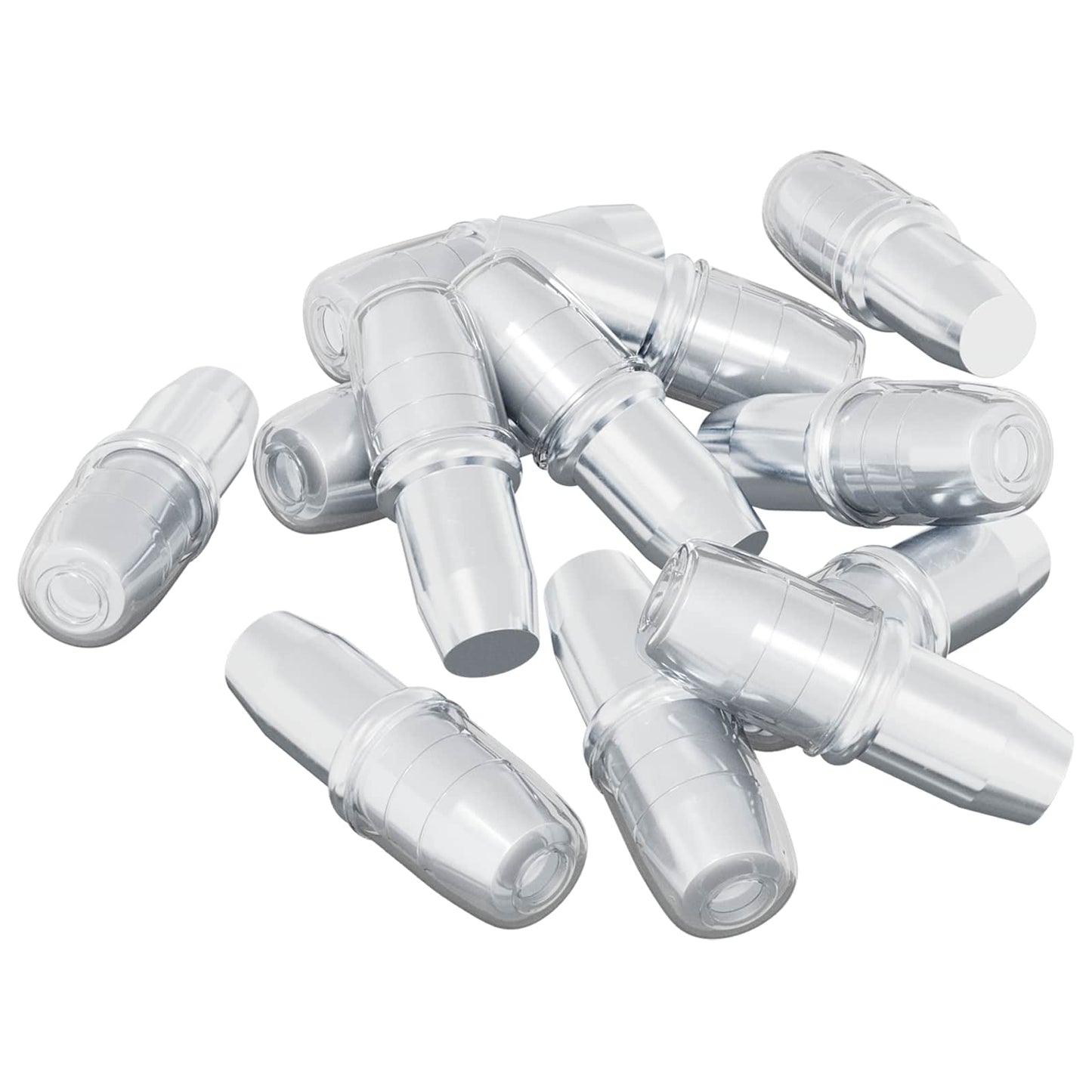 VidaXL Regalhaken 12 Stk. Silber 7 x 16 mm Eisen