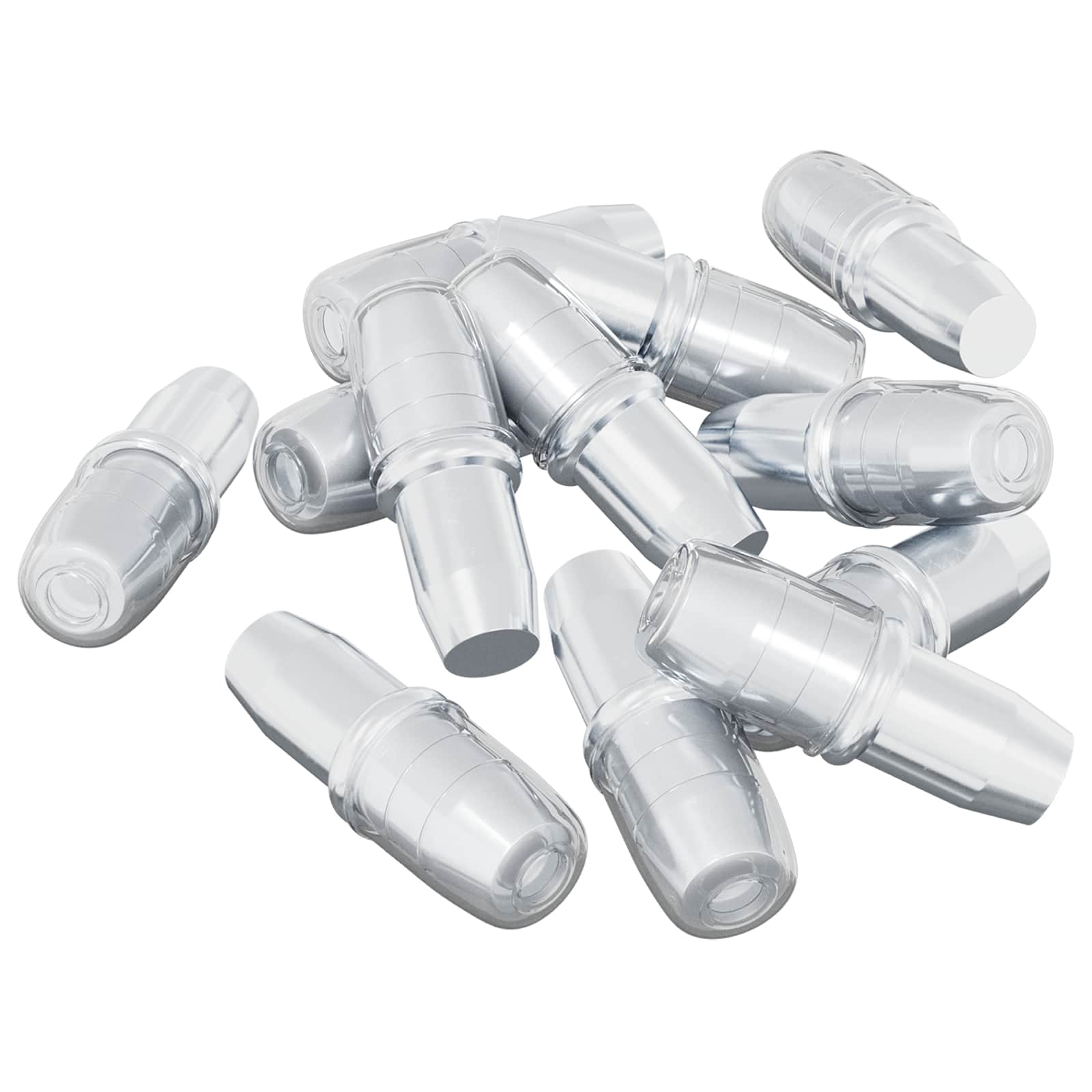 VidaXL Regalhaken 7200 Stk. Silber 7 x 16 mm Eisen