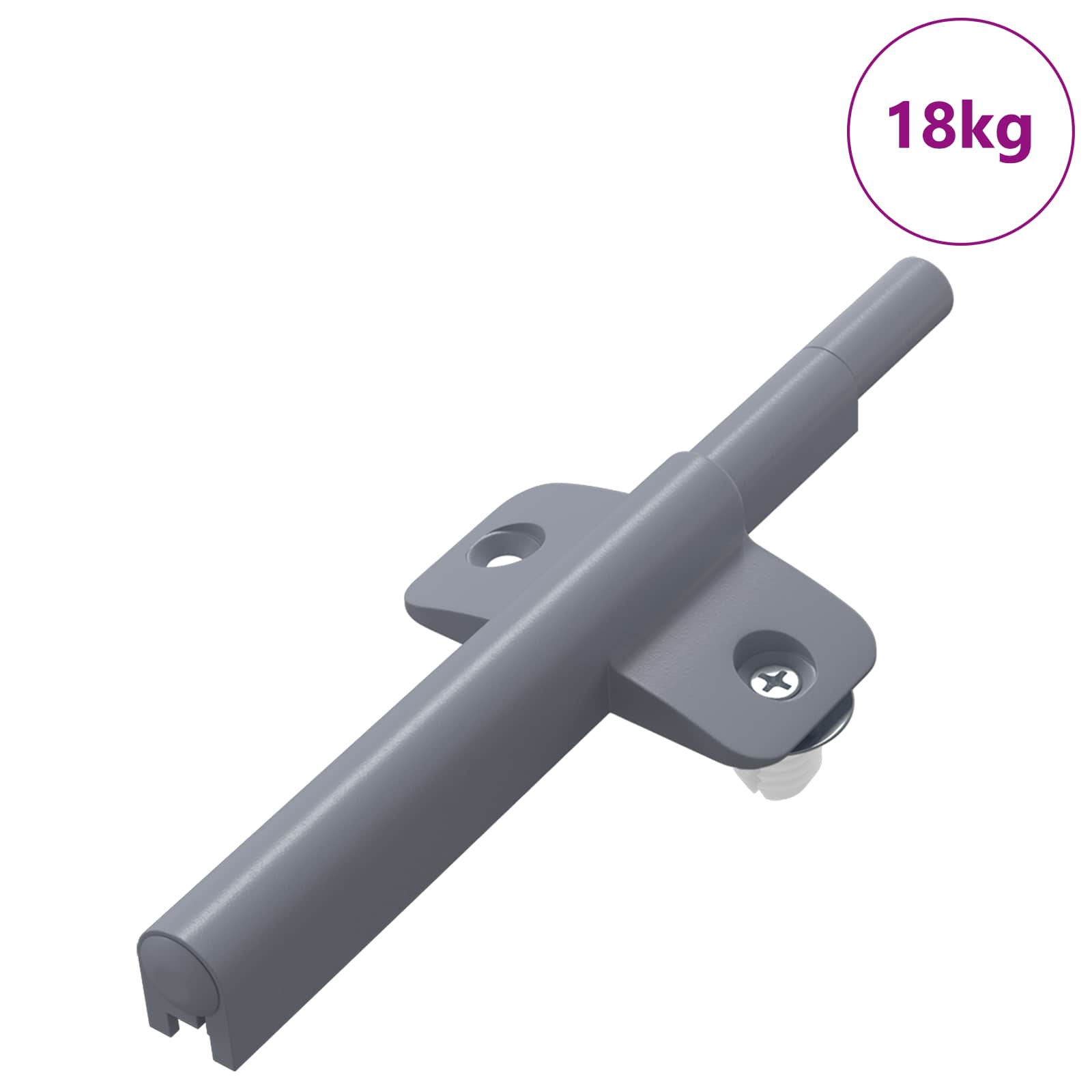 Vidaxx Soft-Closing-Dämpfer 1161 Stück grau 125 x 47 x 15 mm PP
