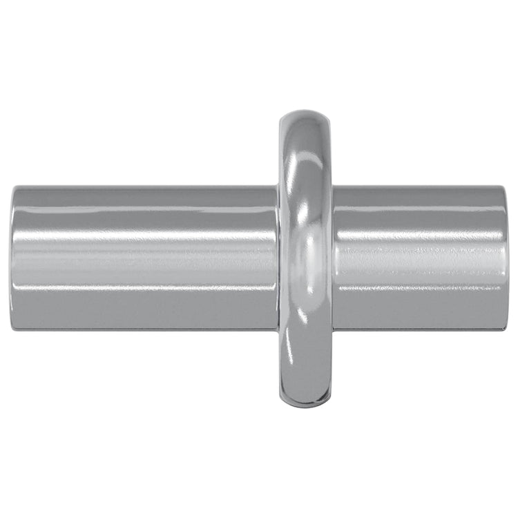 Vidaxxl Regalhaken 4500 Stück Silber 8,6 x 8,6 x 14,6 mm Stahl
