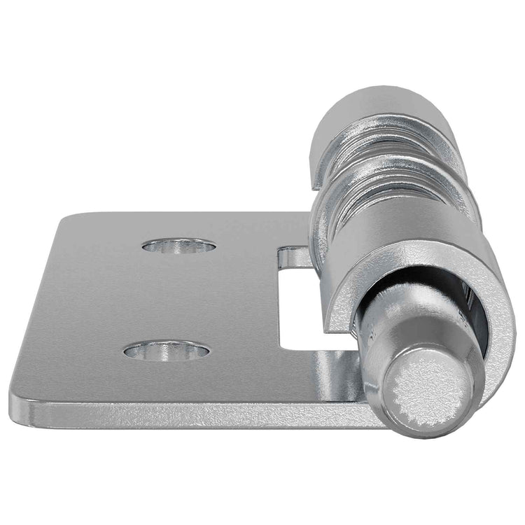 Vidaxl Riegel 12 Stück Silber 46 x 17 x 1,2 mm Stahl