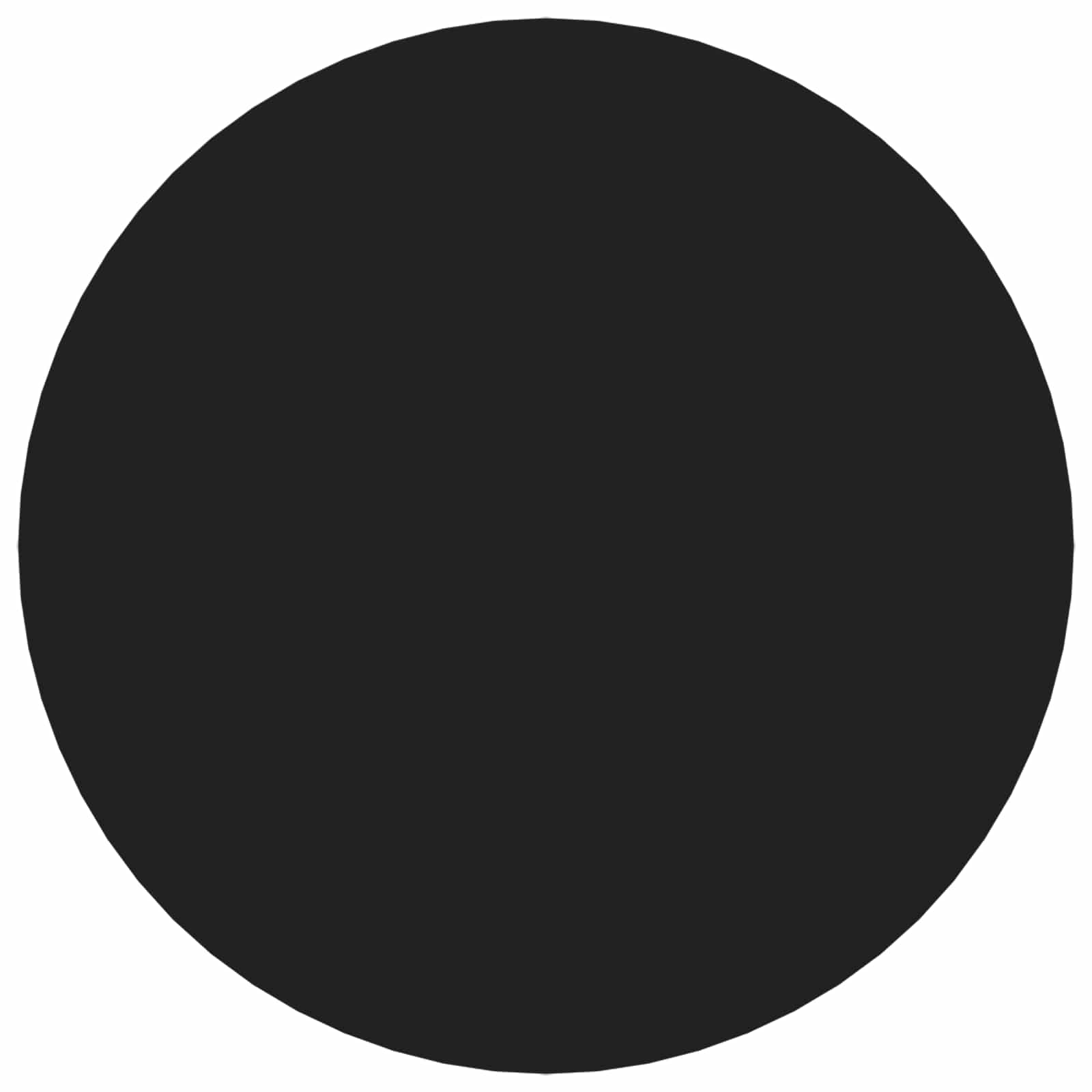 Vidaxx selbstklebende Schraubenabdeckung 2 Stück schwarz ø 20 x 0,5 mm