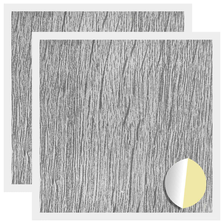 Vidaxx selbstklebende Schraubenabdeckung 2 Stück grau sonoma ø 20 x 0,5 mm