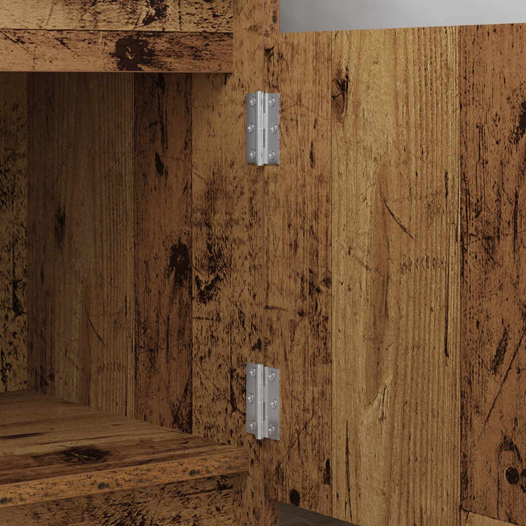 Vidaxx Scharnier 2 Stück Silber 50 x 38 x 1,3 mm Stahl