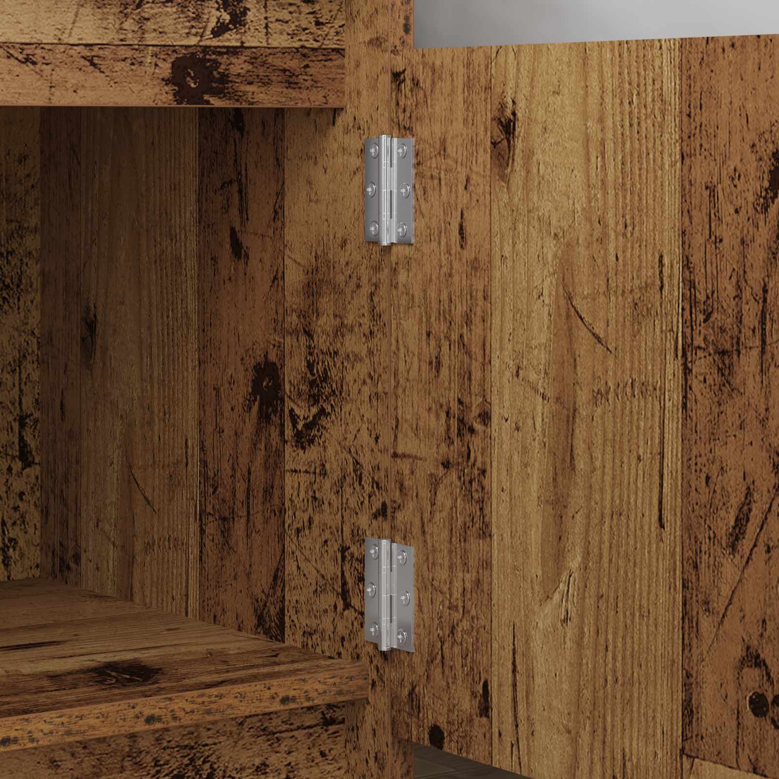 Vidaxx Scharnier 12 Stück Silber 50 x 38 x 1,3 mm Stahl
