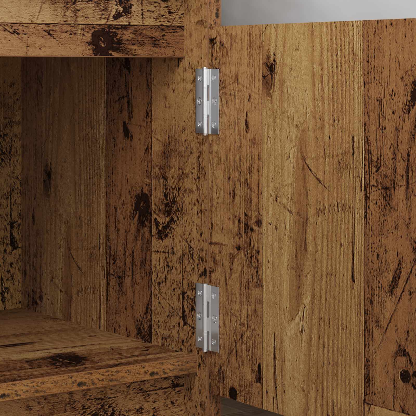 Vidaxl Scharnier glatt 12 Stück Silber 58 x 35 x 1 mm Stahl