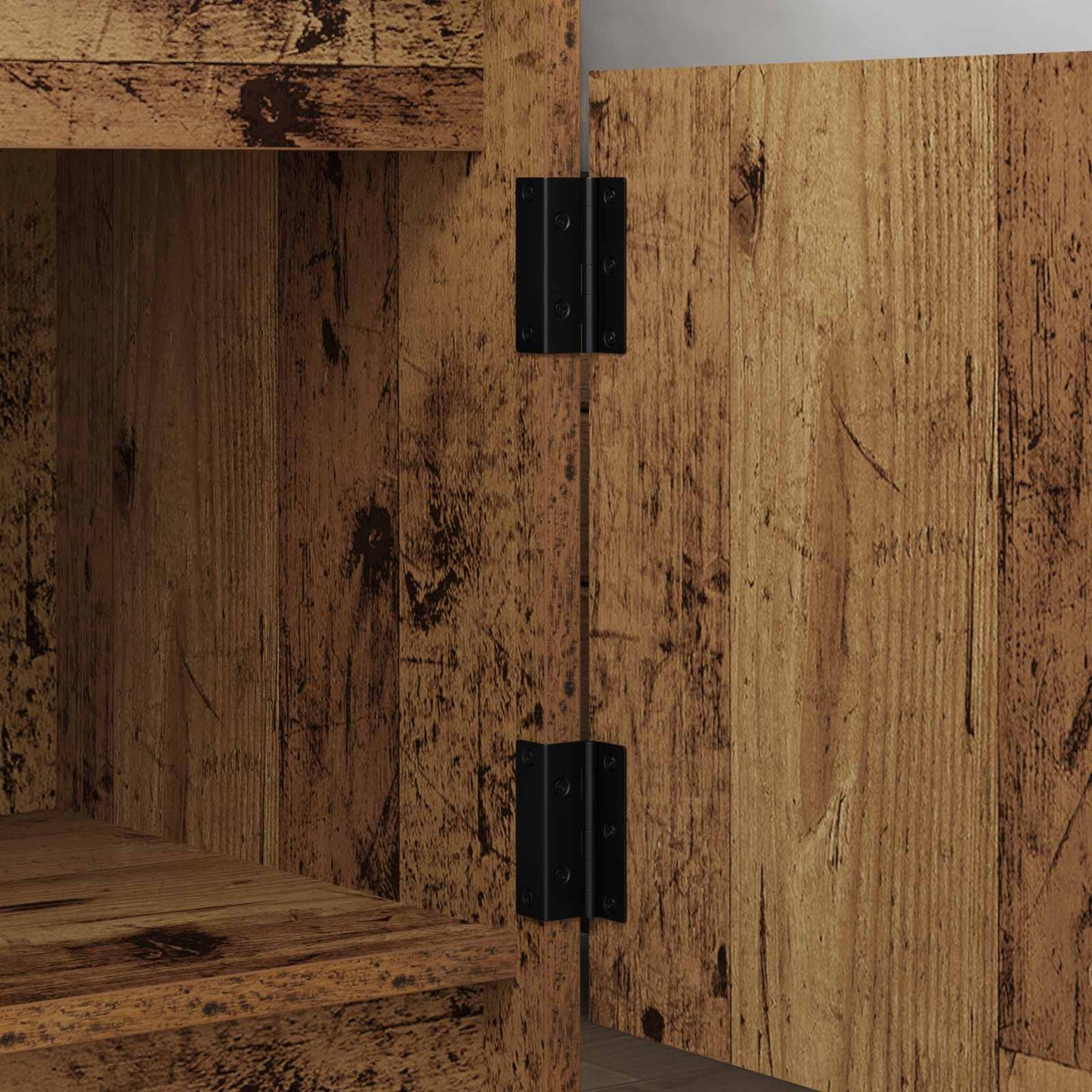 Vidaxx Scharnier 537 Stück schwarz 38 x 17 x 60 mm Eisen