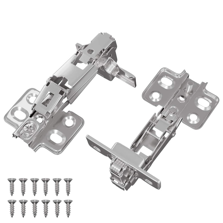 Vidaxx Scharnier 2 Stück Nickel 139 x 64,1 x 10 mm Eisen